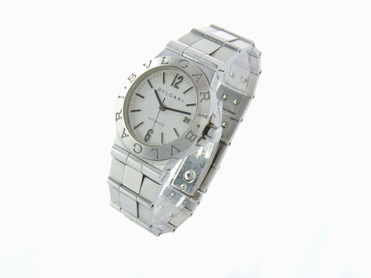 Orologio da Polso per Uomo Bulgari in Acciaio