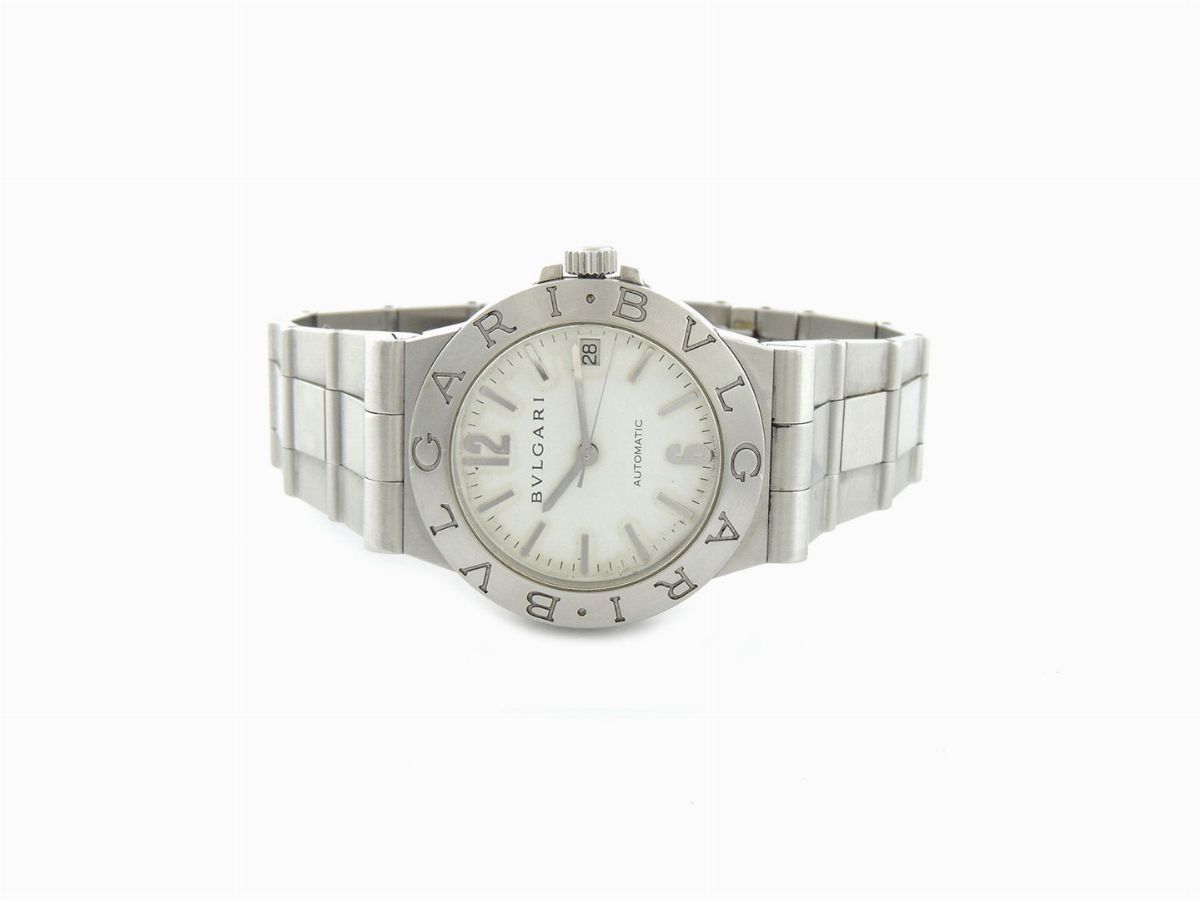 Orologio da Polso per Uomo Bulgari in Acciaio