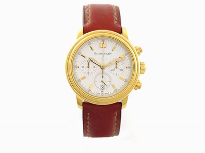 Cronografo da Polso per Uomo Blancpain in Oro Giallo