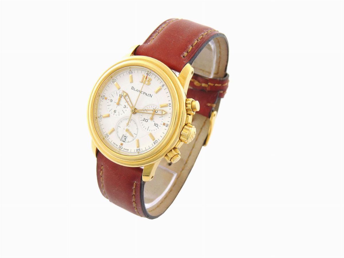 Cronografo da Polso per Uomo Blancpain in Oro Giallo