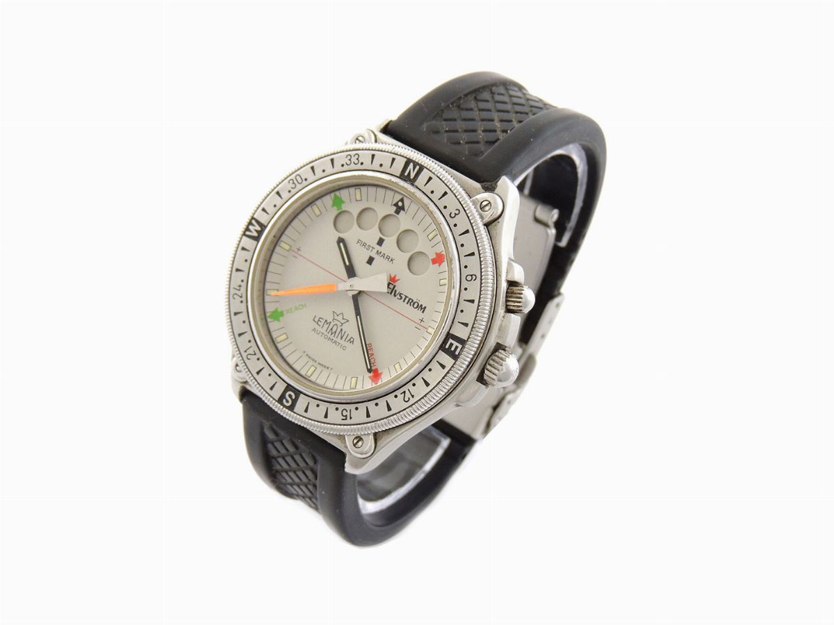 Orologio da Polso per Uomo da Regata Lemania in Acciaio