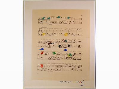 Composizione con Spartito Musicale