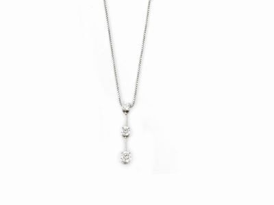 Pendente Salvini in Oro Bianco e Diamanti