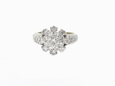 Anello in Oro Bianco e Diamanti