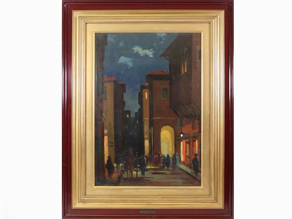 Renato Natali : View of Livorno  ((1883-1979))  - Auction Modern and Contemporary Art - Maison Bibelot - Casa d'Aste Firenze - Milano