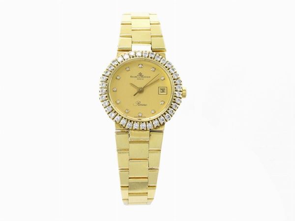 Orologio da polso per donna Baume & Mercier in oro giallo