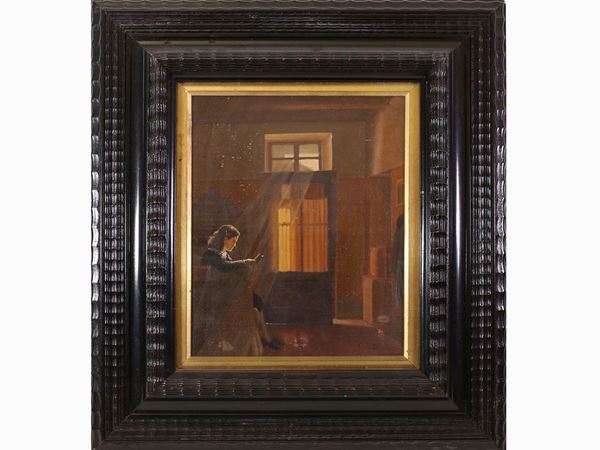 Alfredo Serri : Caravaggio 1943  ((1897-1972))  - Auction Modern and Contemporary Art - Maison Bibelot - Casa d'Aste Firenze - Milano