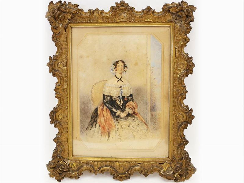 Scuola Inglese della Prima Metà del XIX Secolo - Ritratto di Katharine Daubney