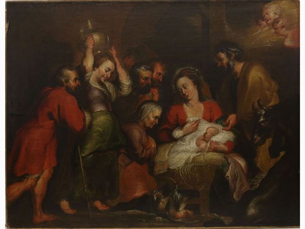Da Pieter Paul Rubens - Adoration of the Shepherds