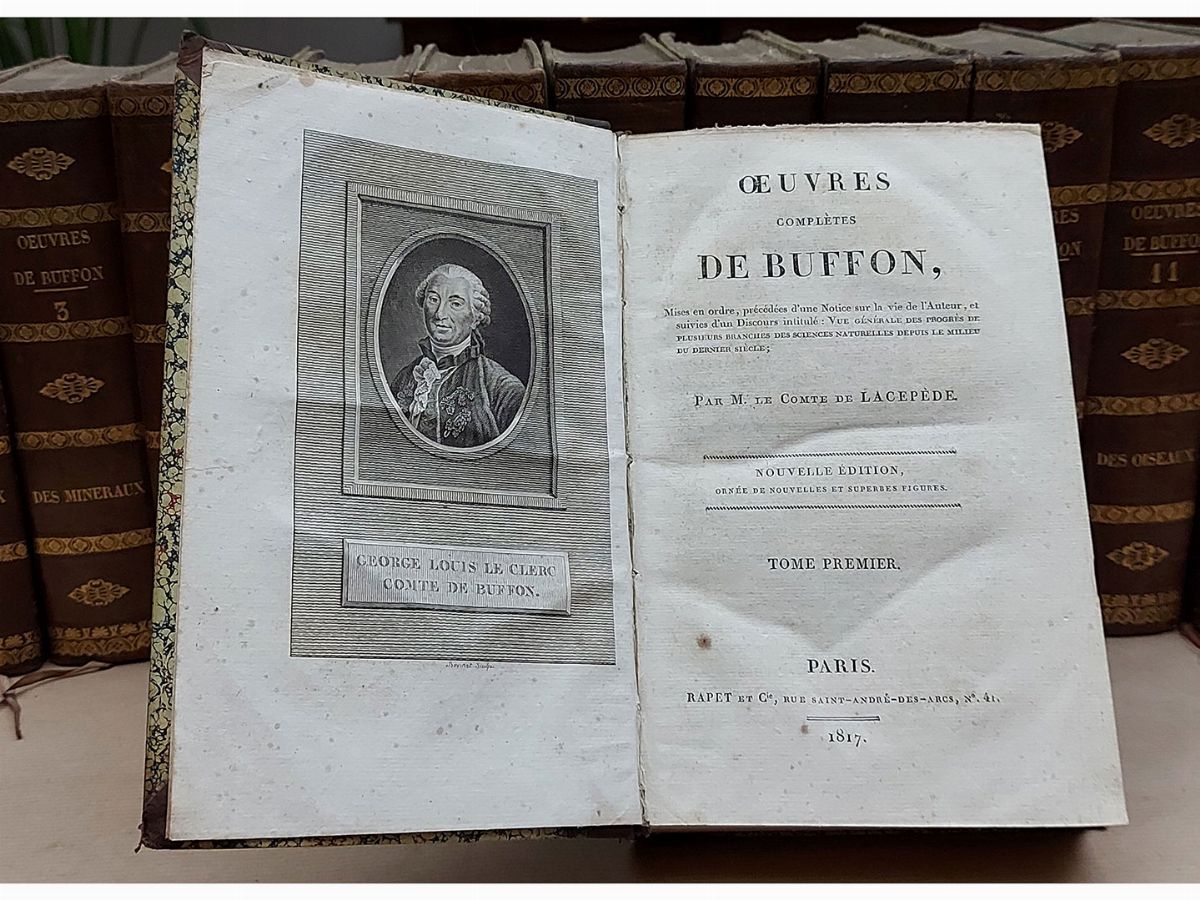 Georges Louis Buffon Leclerc, Comte De - Oeuvres Complètes