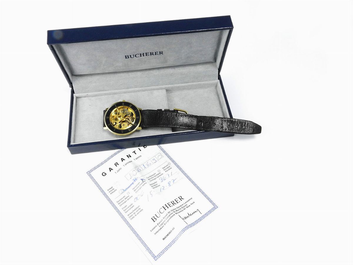 Orologio da Polso per Donna Bucherer Placcato Oro