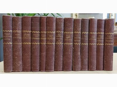 Lotto di Libri Francesi Dell'ottocento