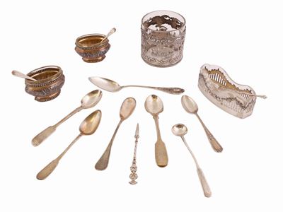Lotto di Curiosità D'epoca in Argento