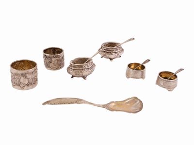 Lotto di Curiosità D'epoca in Argento