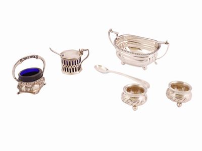 Lotto di Curiosità D'epoca in Argento