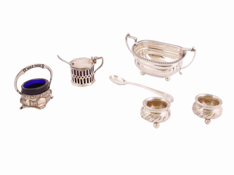 Lotto di Curiosità D'epoca in Argento