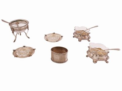 Lotto di Curiosità D'epoca in Argento