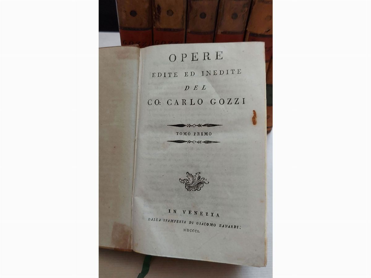Carlo Gozzi - Opere Edite ed Inedite