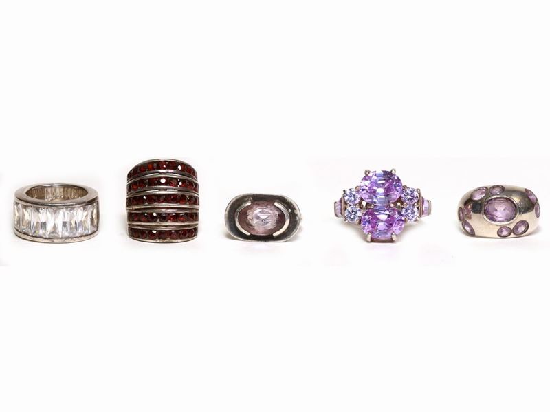 Lotto di Bijoux in Argento