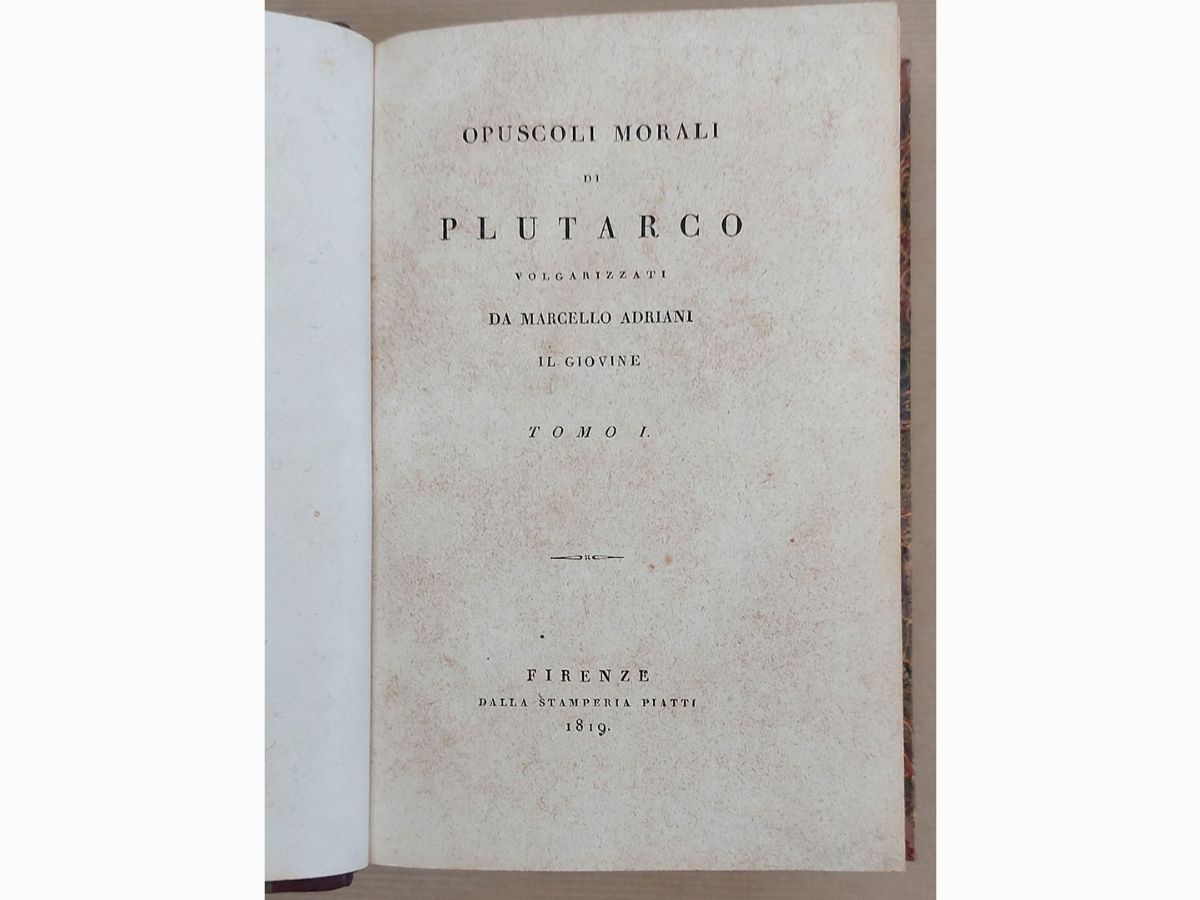 Plutarchus - Opere