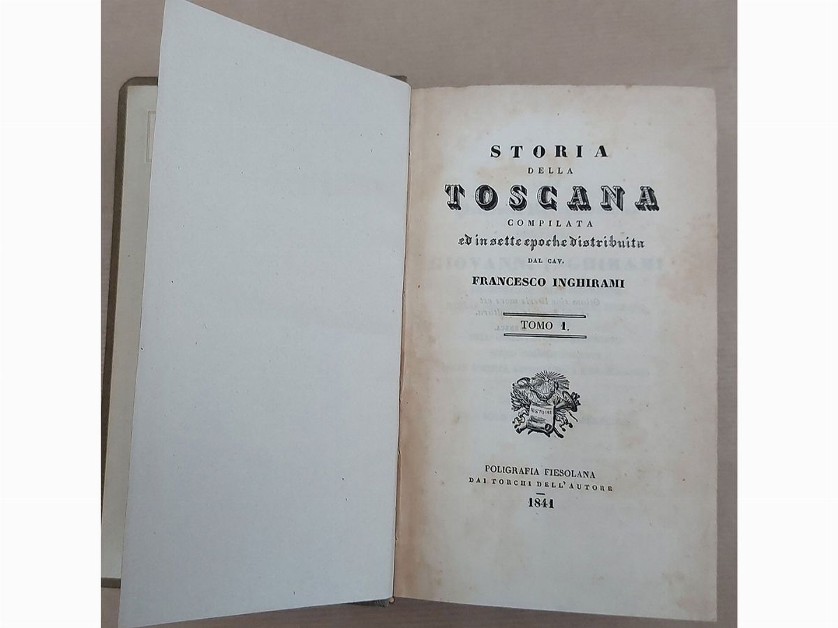 Francesco Inghirami - Storia della Toscana