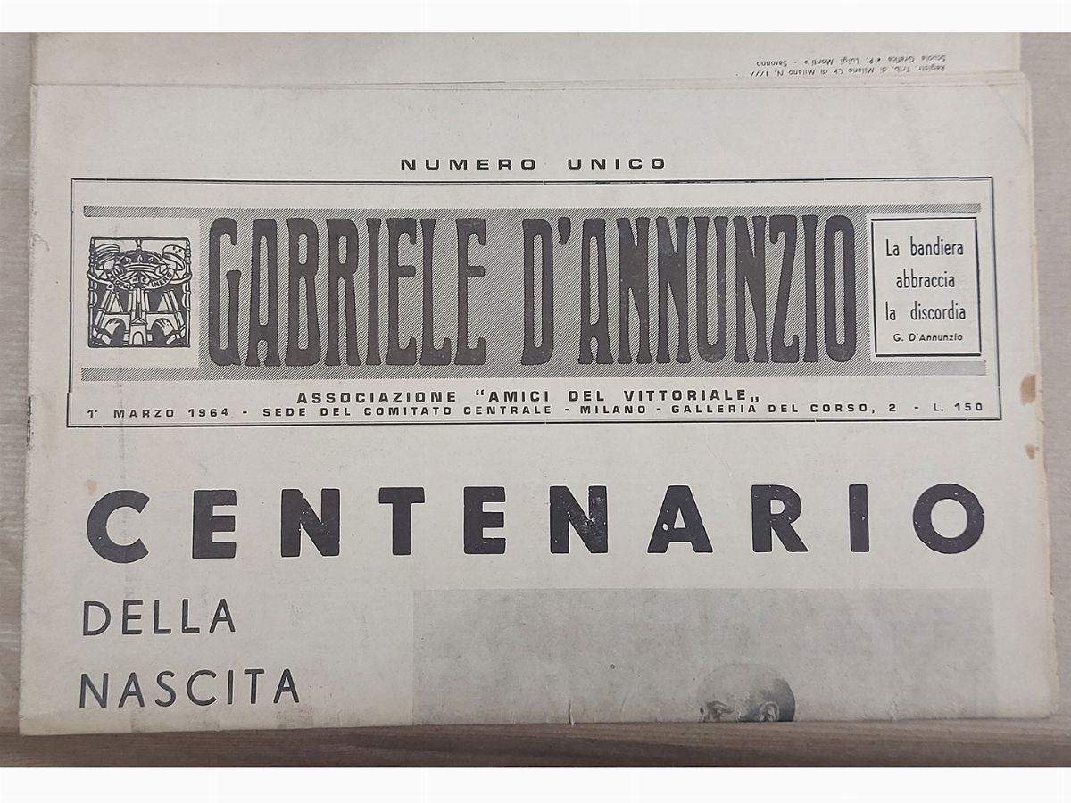 Lotto di Libri di D'annunzio