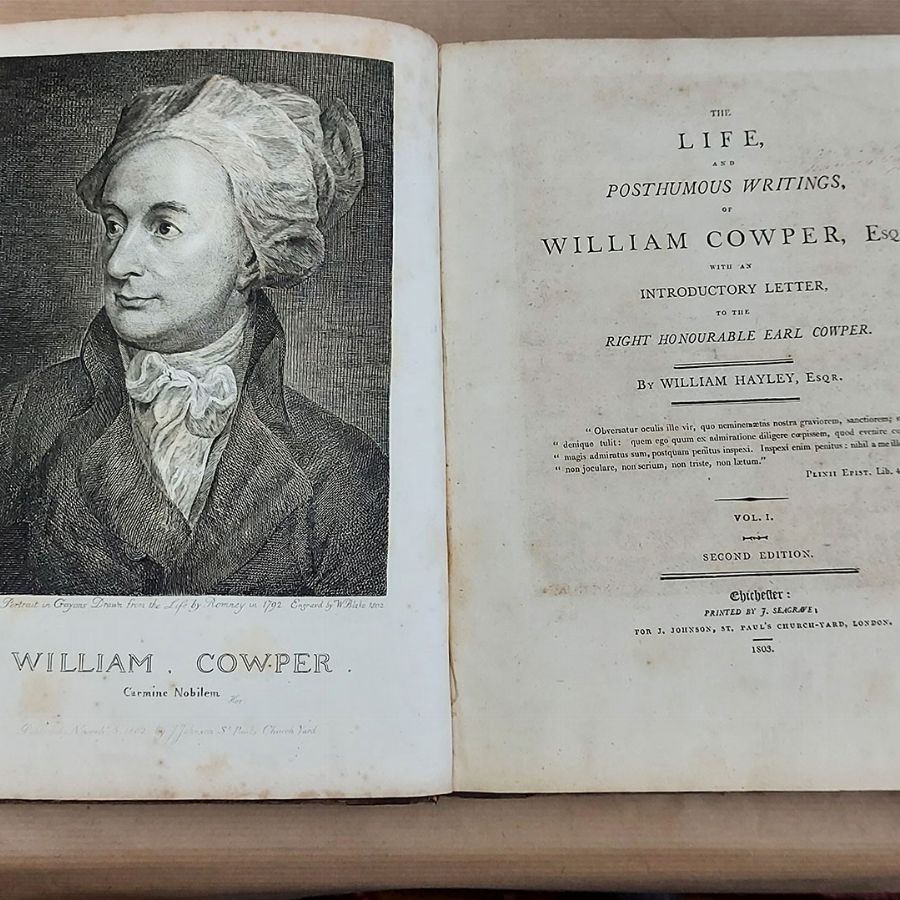 William Hayley - The Life And Posthumous Writings Of William Cowper