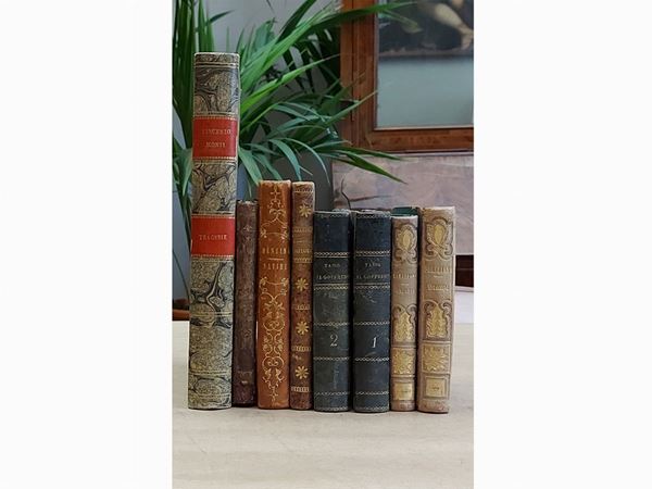 Lotto di libri del XVIII-XIX secolo