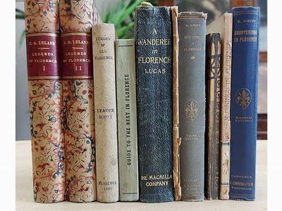 Lotto di Libri Inglesi su Firenze e la Toscana