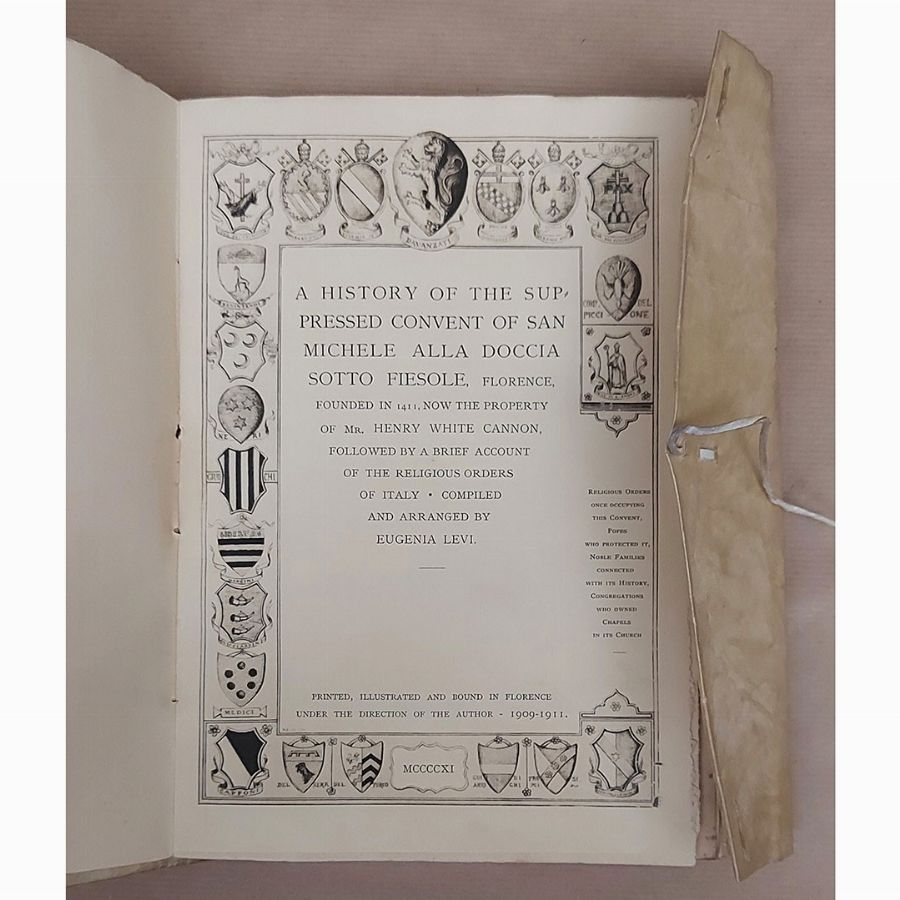A History Of The Suppressed Convent Of San Michele alla Doccia