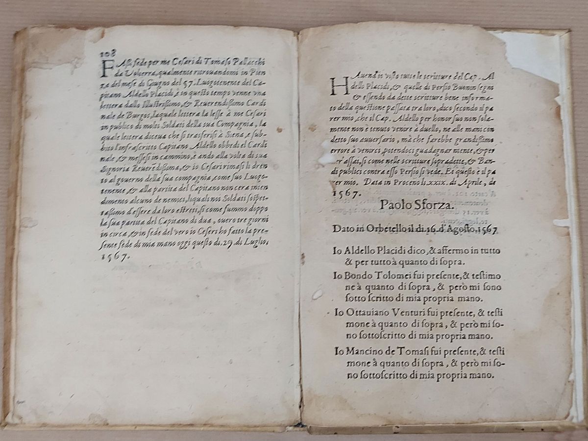 Manifesto e Publicatione