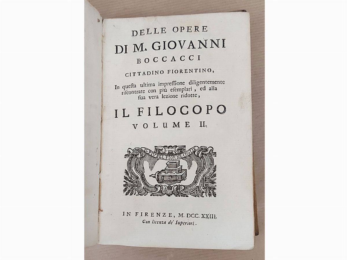 Giovanni Boccaccio - Delle Opere di M. Giovanni Boccacci Cittadino Fiorentino
