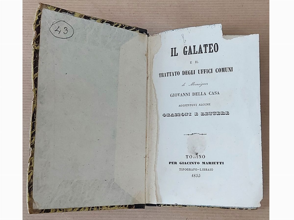 Giovanni della Casa - Prose Et Rime