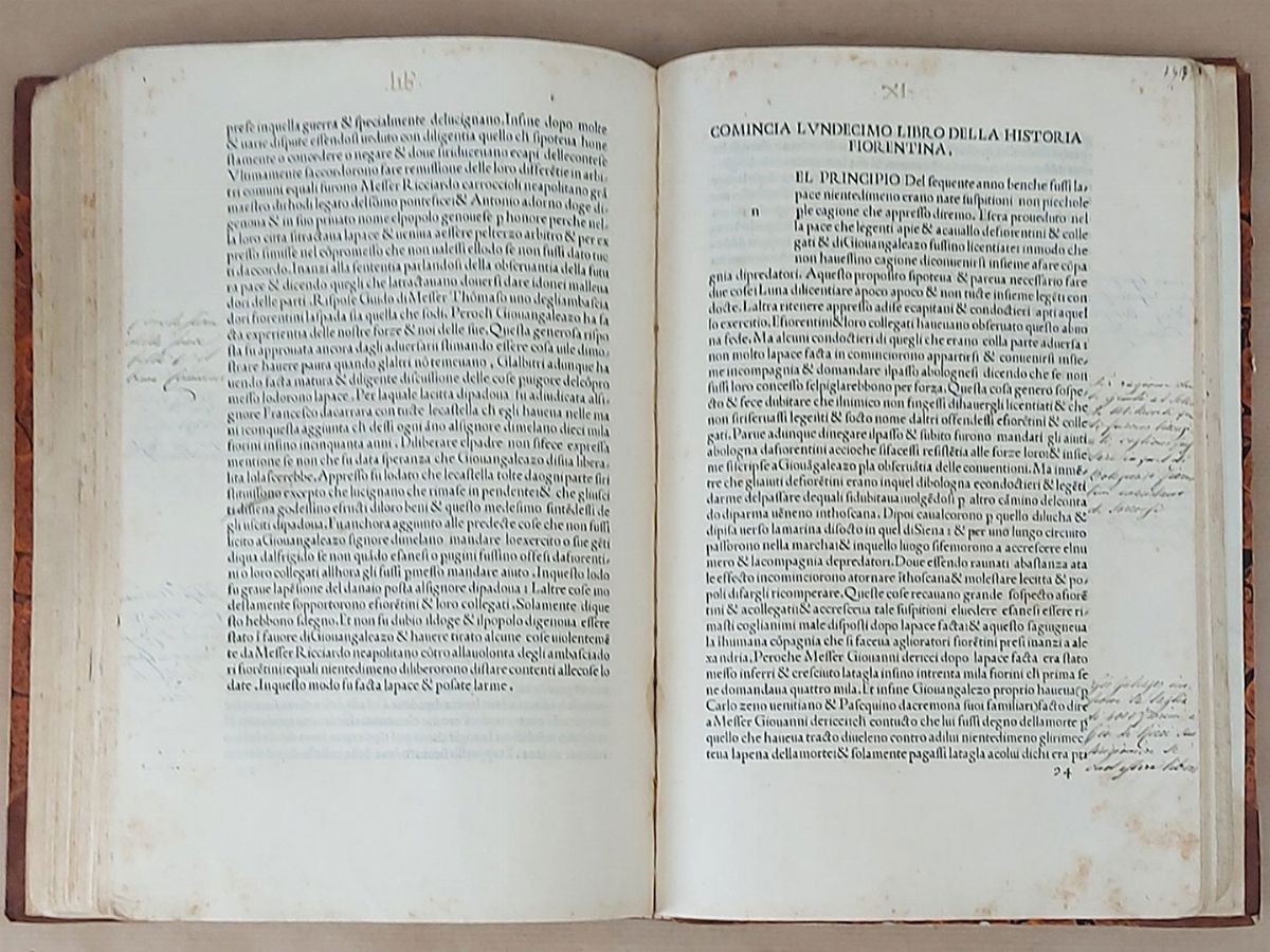 Leonardo Bruni Aretino - Le Historie Eiorentine [sic]