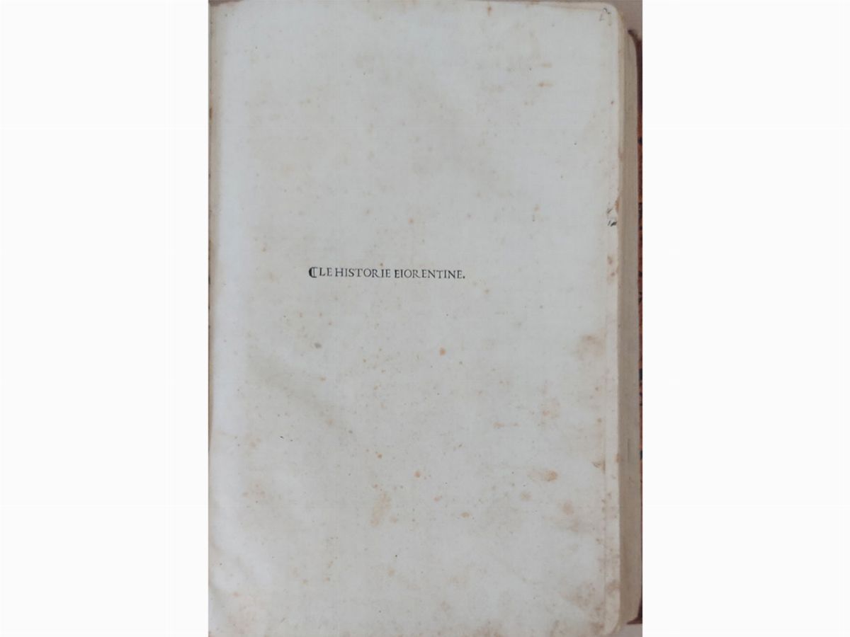 Leonardo Bruni Aretino - Le Historie Eiorentine [sic]