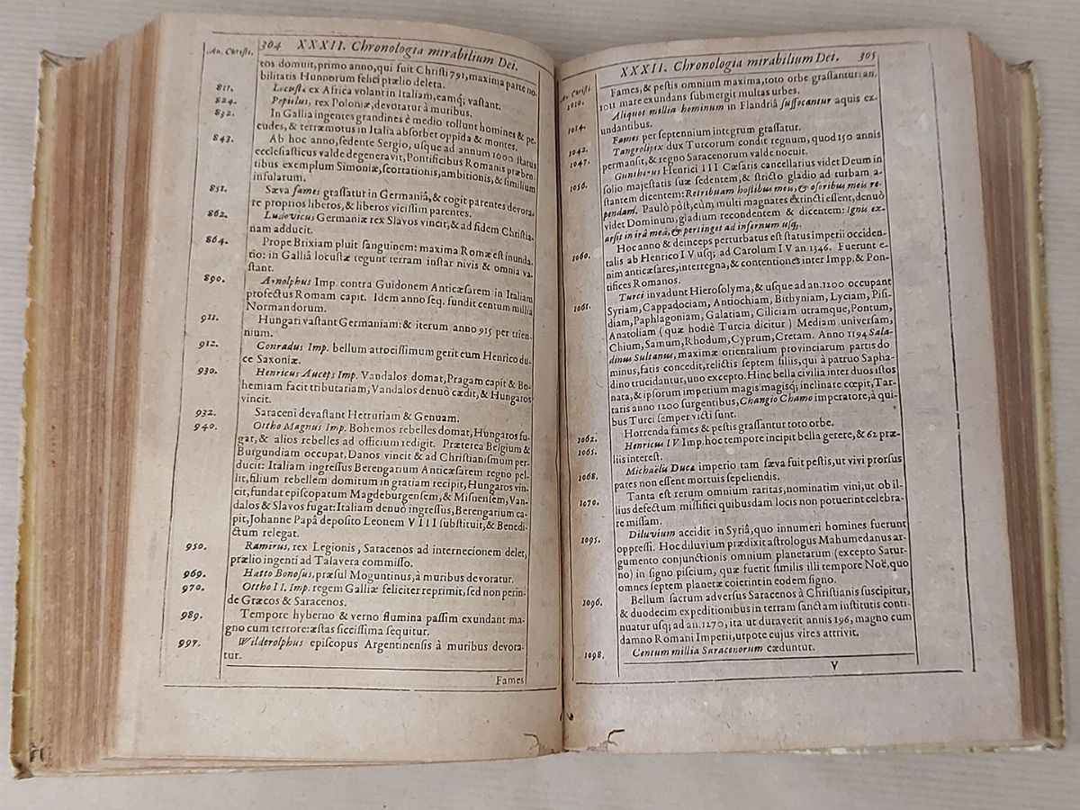 Johann Heinrich Alsted - Thesaurus Chronologiæ