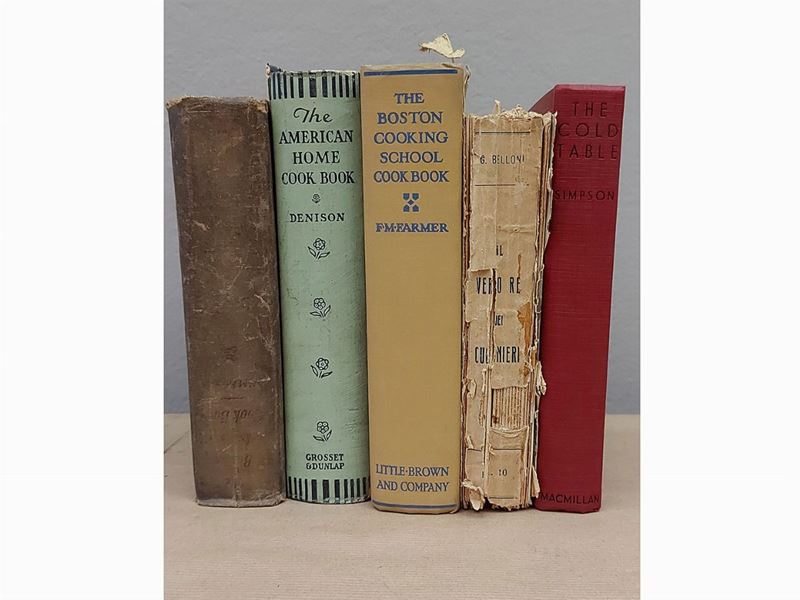 Lotto di Libri di Cucina