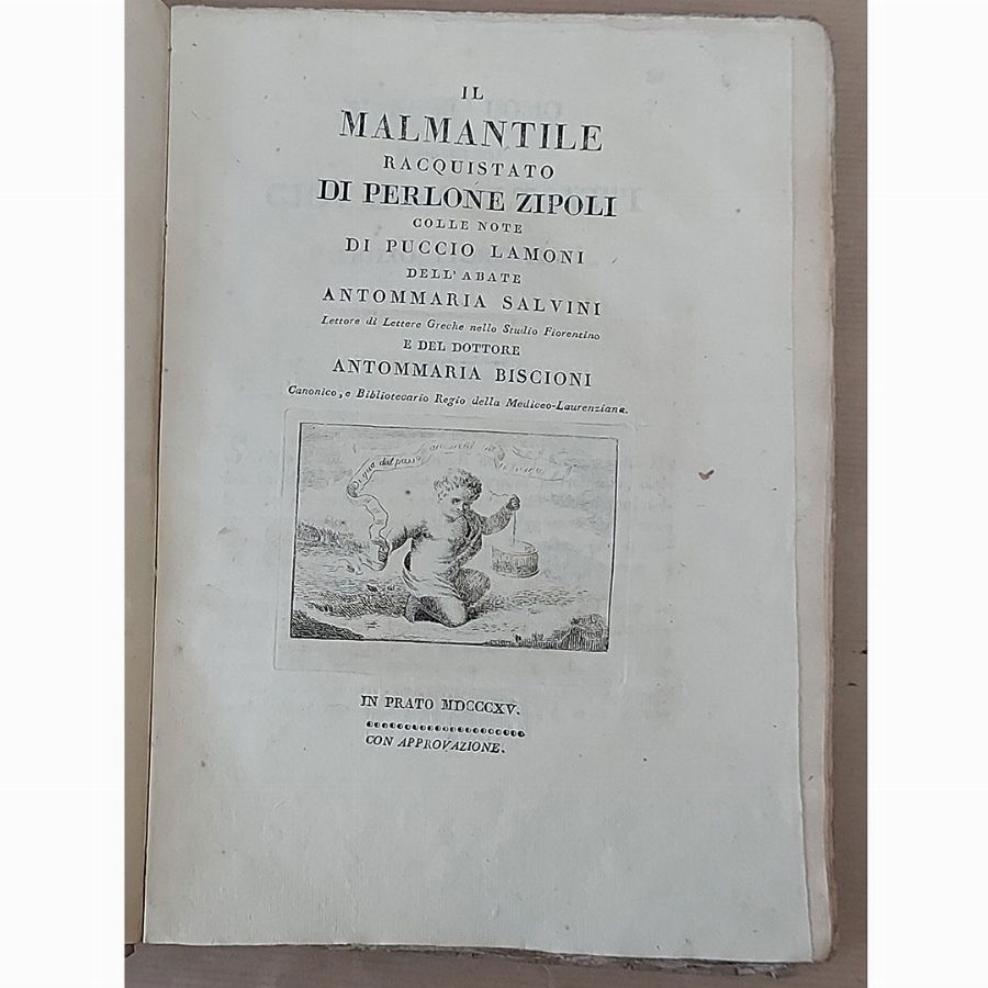 Lorenzo Lippi - Il Malmantile Racquistato di Perlone Zipoli