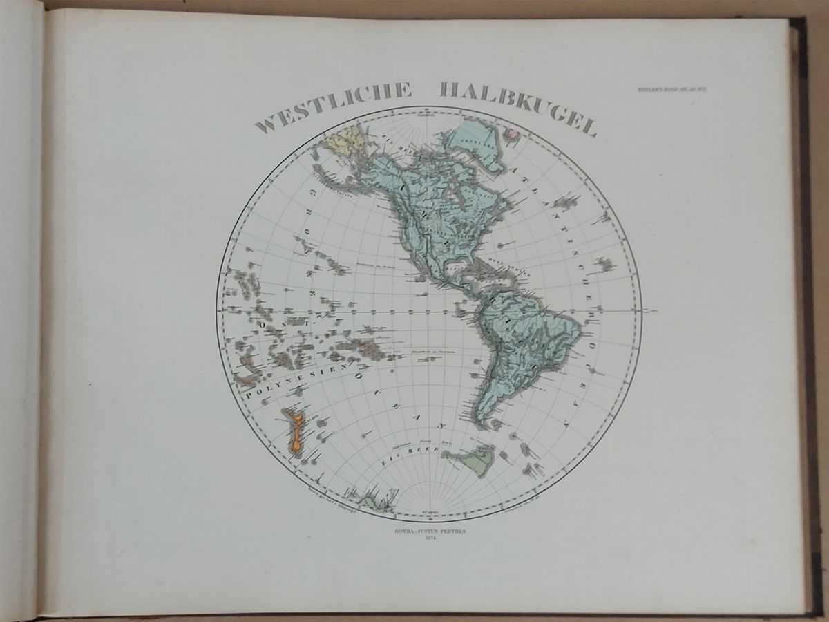 Adolf Stieler's Hand-atlas
