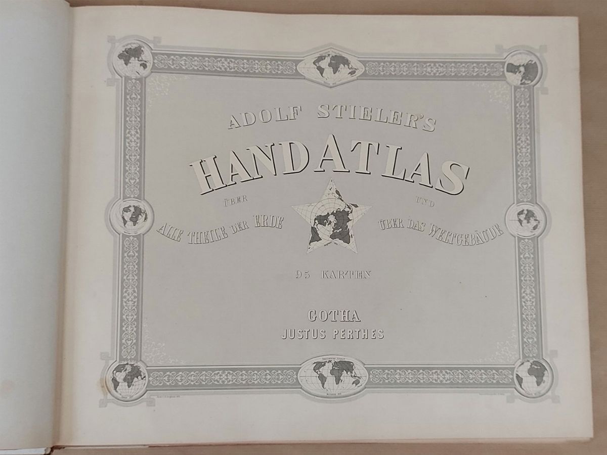 Adolf Stieler's Hand-atlas