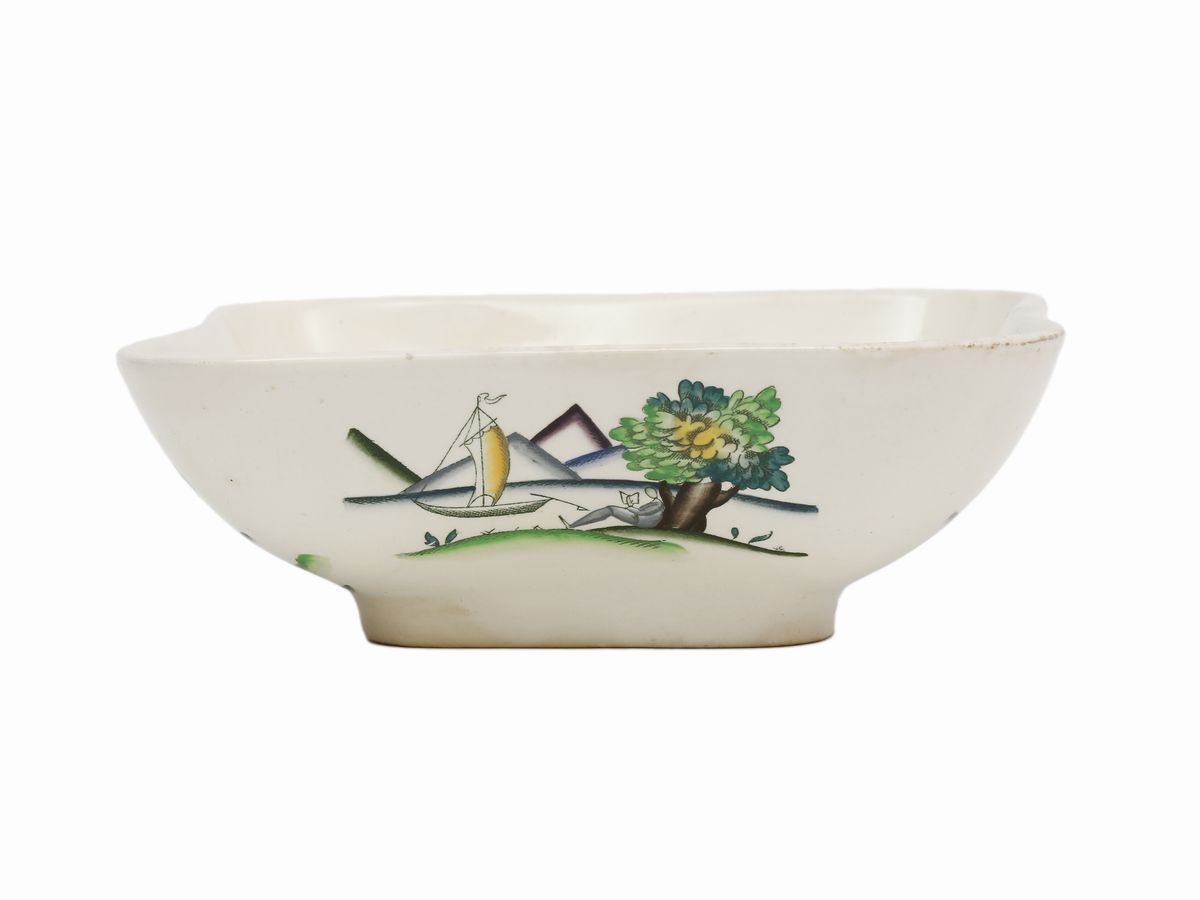 Guido Andlovitz - Coppa in Ceramica, Sci Laveno