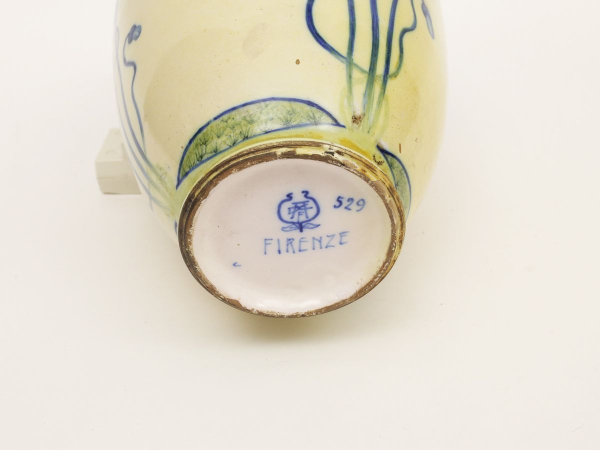 Galileo Chini - Vaso in Ceramica, Arte della Ceramica Firenze 1898-1902