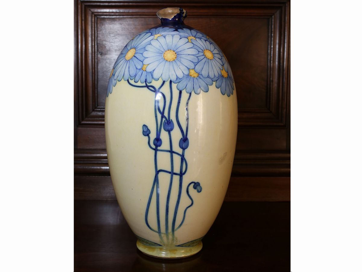 Galileo Chini - Vaso in Ceramica, Arte della Ceramica Firenze 1898-1902