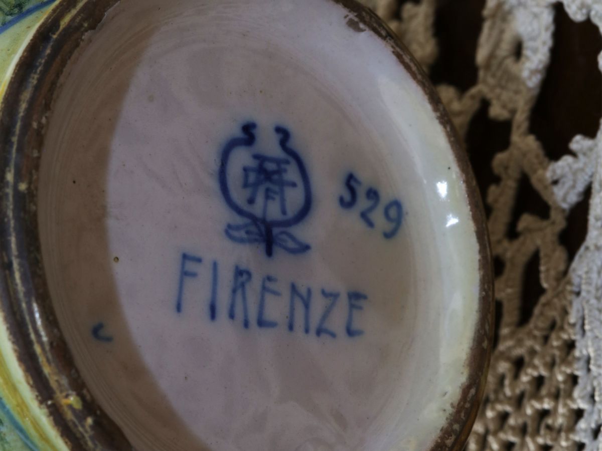 Galileo Chini - Vaso in Ceramica, Arte della Ceramica Firenze 1898-1902