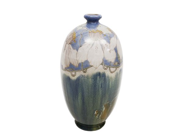 Galileo Chini - Vaso in ceramica, Arte della ceramica Firenze 1898-1902