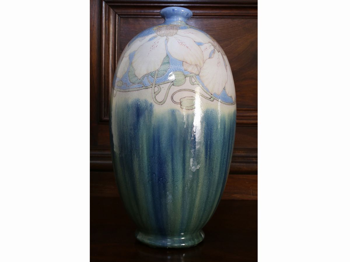 Galileo Chini - Vaso in Ceramica, Arte della Ceramica Firenze 1898-1902
