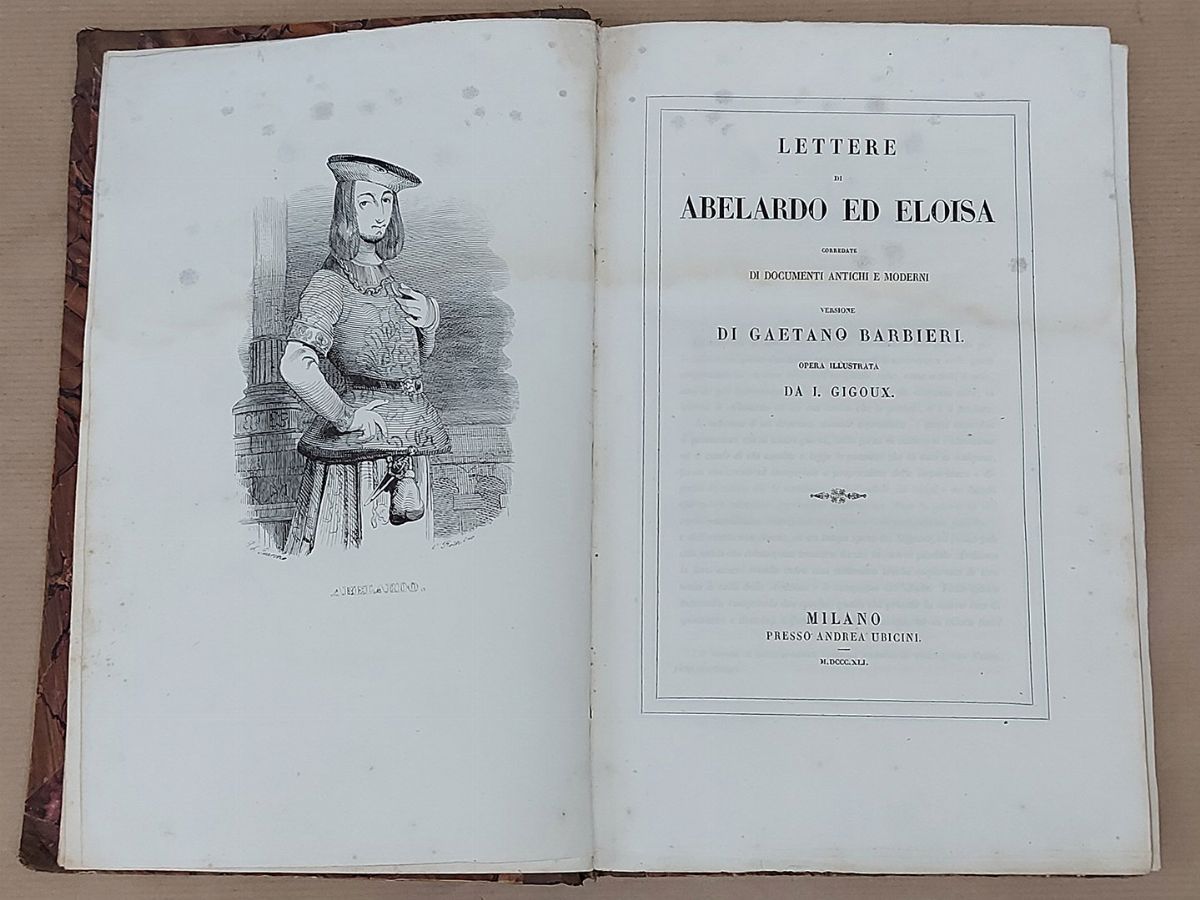 Petrus Abaelardus - Lettere di Abelardo ed Eloisa