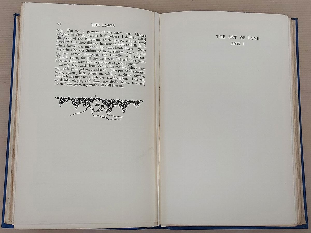 The Love Books Of Ovid