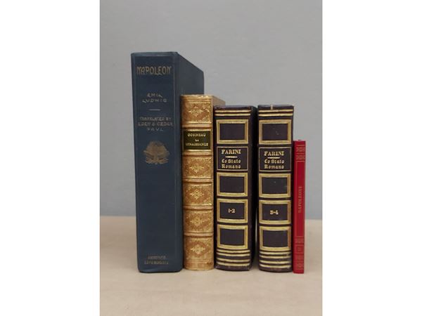 Lotto di libri di argomento storico  (XIX/XX secolo)  - Auction Art Books - Maison Bibelot - Casa d'Aste Firenze - Milano