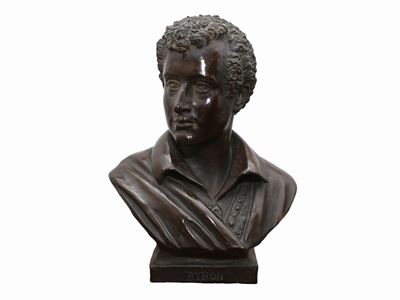 Busto in Terracotta Patinata